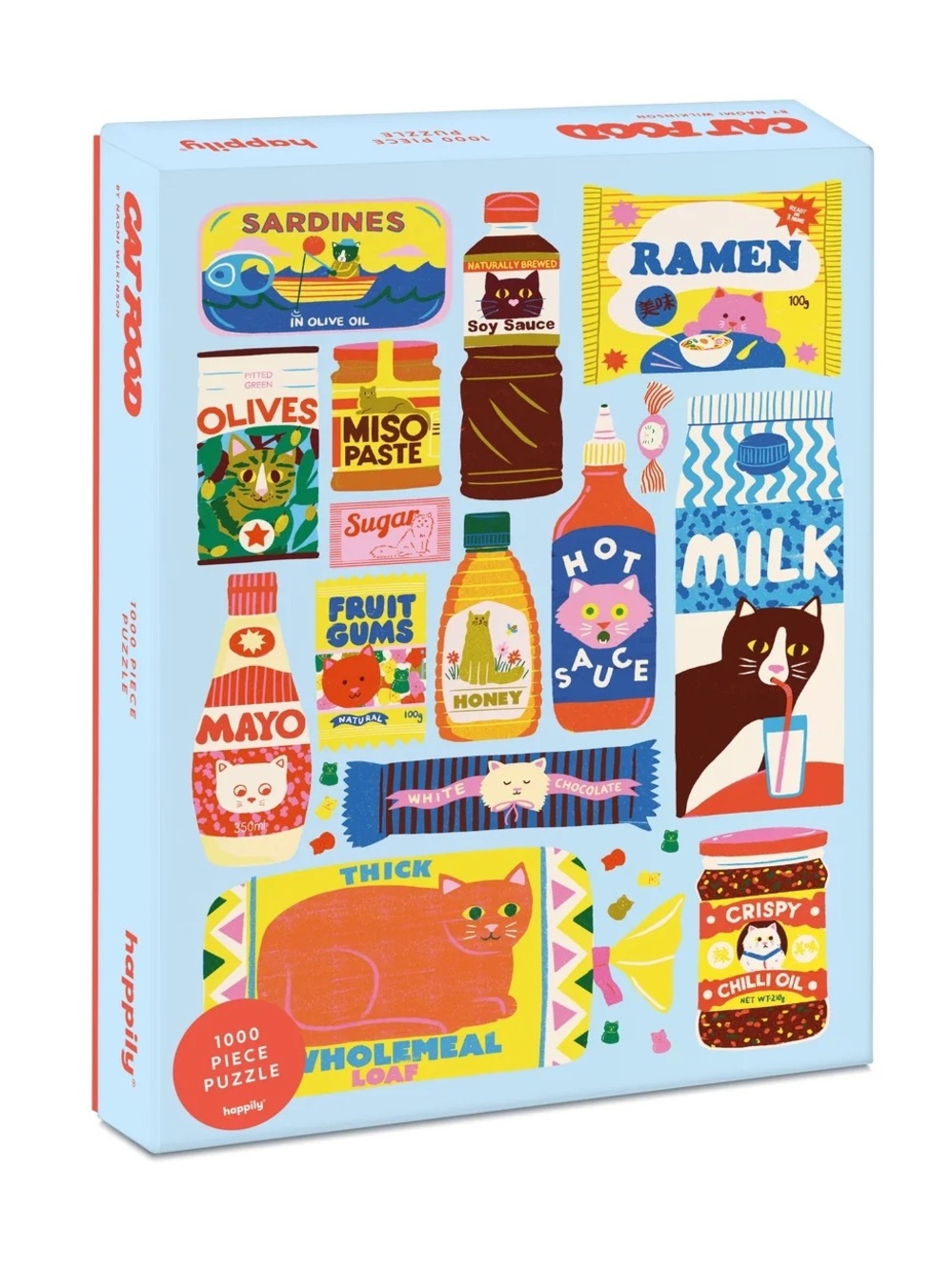 Cat Food | 1,000 Piece Jigsaw Puzzle
by Happily Jigsaw Puzzles
